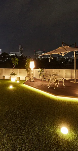 rooftop garden